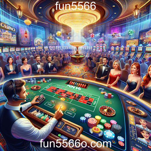 A Experiência Imersiva do Cassino Ao Vivo no Fun5566